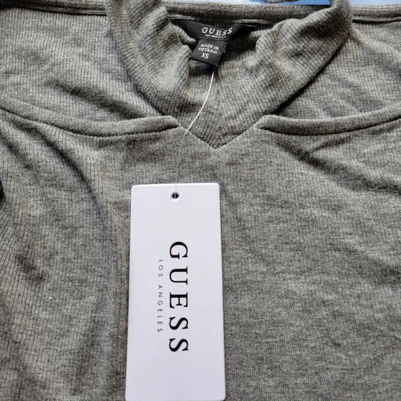 NWT Guess Dayana Knit Blouse - X-Small - Picture 5 of 6